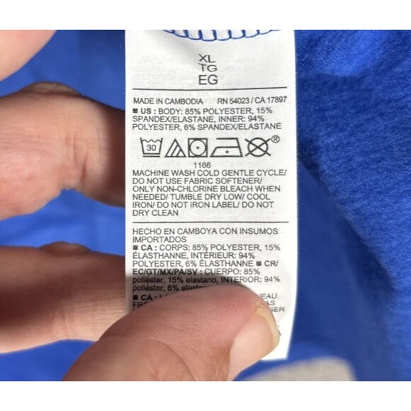 NWT Old Navy Tennis Skirt Women’s XL Cloudcomfy Extra High Rise Electric Blue - Picture 9 of 12